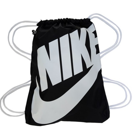 Nike Handbags - Nike Black Drawstring Backpack. 17x13